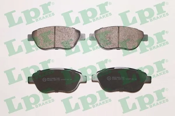 05P1192 LPR Klocki hamulcowe przednie tarczowe