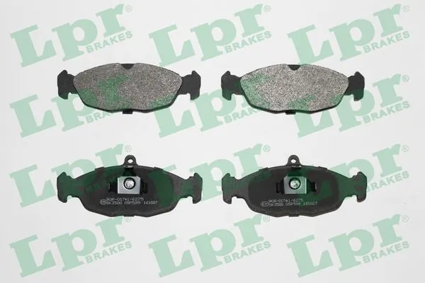 05P599 LPR Klocki hamulcowe przednie tarczowe
