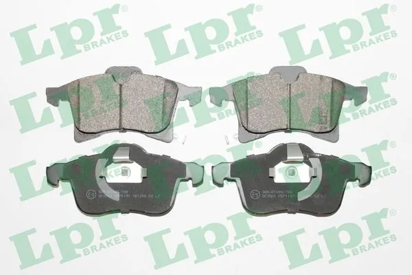 05P1197 LPR Klocki hamulcowe przednie tarczowe