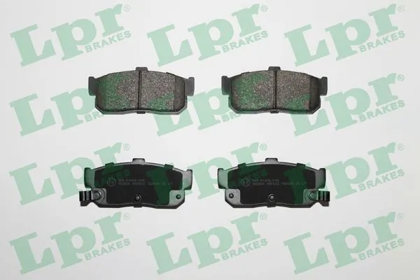 Okładziny (klocki) do hamulców tarczowych tylne Nisshinbo PF2224 cena, od 23,32 USD