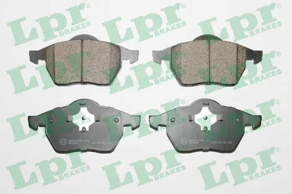 05P639 LPR Klocki hamulcowe przednie tarczowe