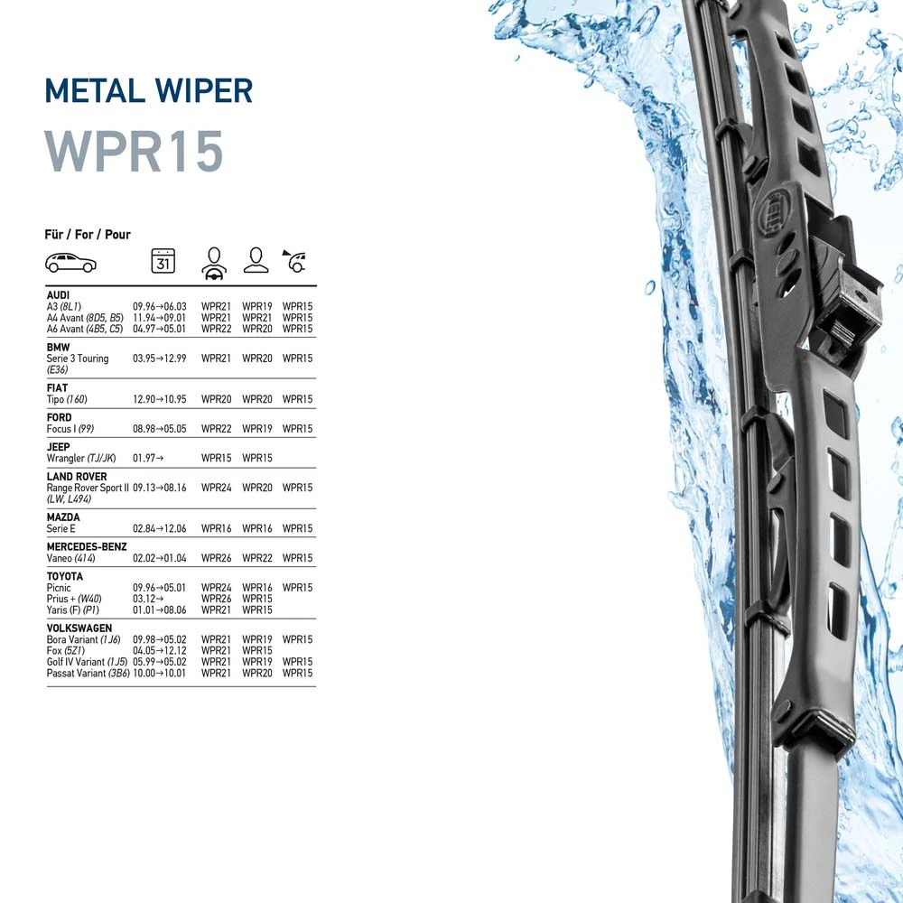  Pióro wycieraczki szyby tylnej Audi A4 