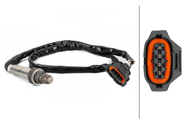 Sonda lambda czujnik tlenu przed katalizatorem HELLA 6PA009166501 cena, od 49,95 USD