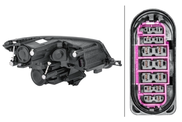 Reflektor lewy do Skoda Kodiaq I NS6, NS7, NV7