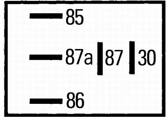 4RD965453041 HELLA Elektryczne przekaźnik wielofunkcyjne