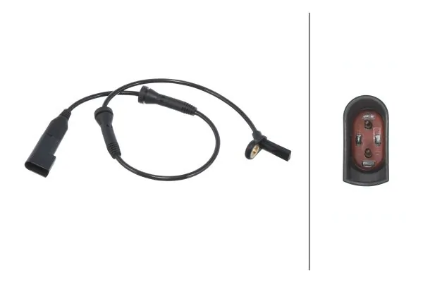 Do koszyka Czujnik ABS przedni Ford Focus I DFW