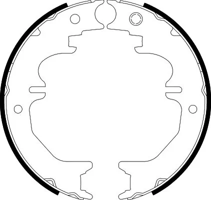 Klocki hamulca ręcznego Toyota Land Cruiser PRADO