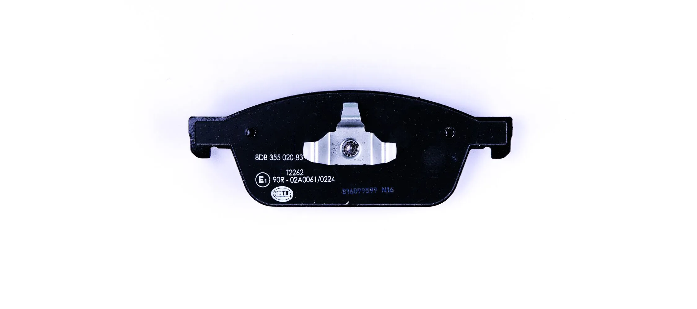 8DB355020831 HELLA Klocki hamulcowe przednie tarczowe