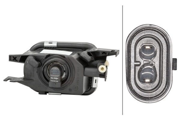 Lampa przeciwmgielna lewa do Mercedes C  S203