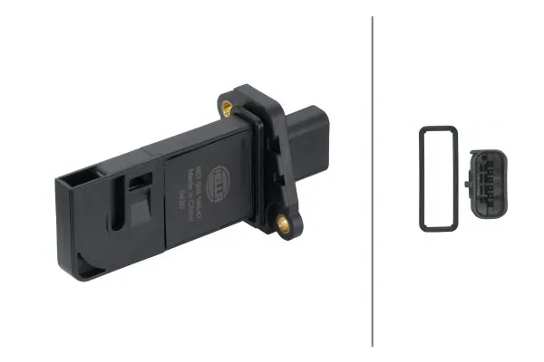  Czujnik przepływu powietrza, przepływomierz powietrza M.A.F. Mazda 2 1