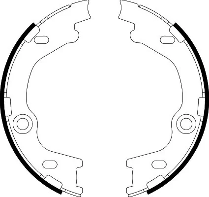  Klocki hamulca ręcznego KIA Ceed 