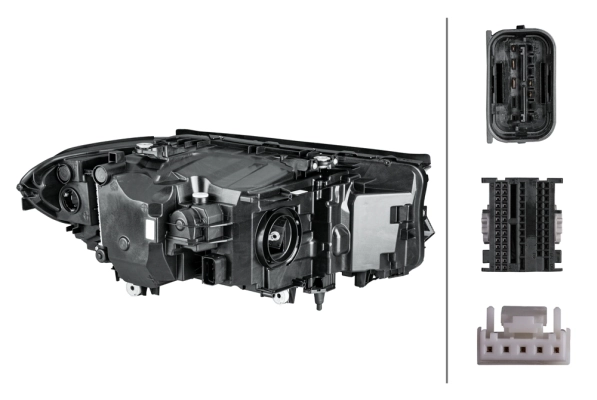 Reflektor lewy BMW 5 G30, F90