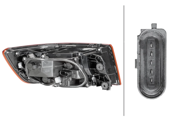 Lampa zespolona tylna prawa do Audi A4 B9 8W2, 8WC