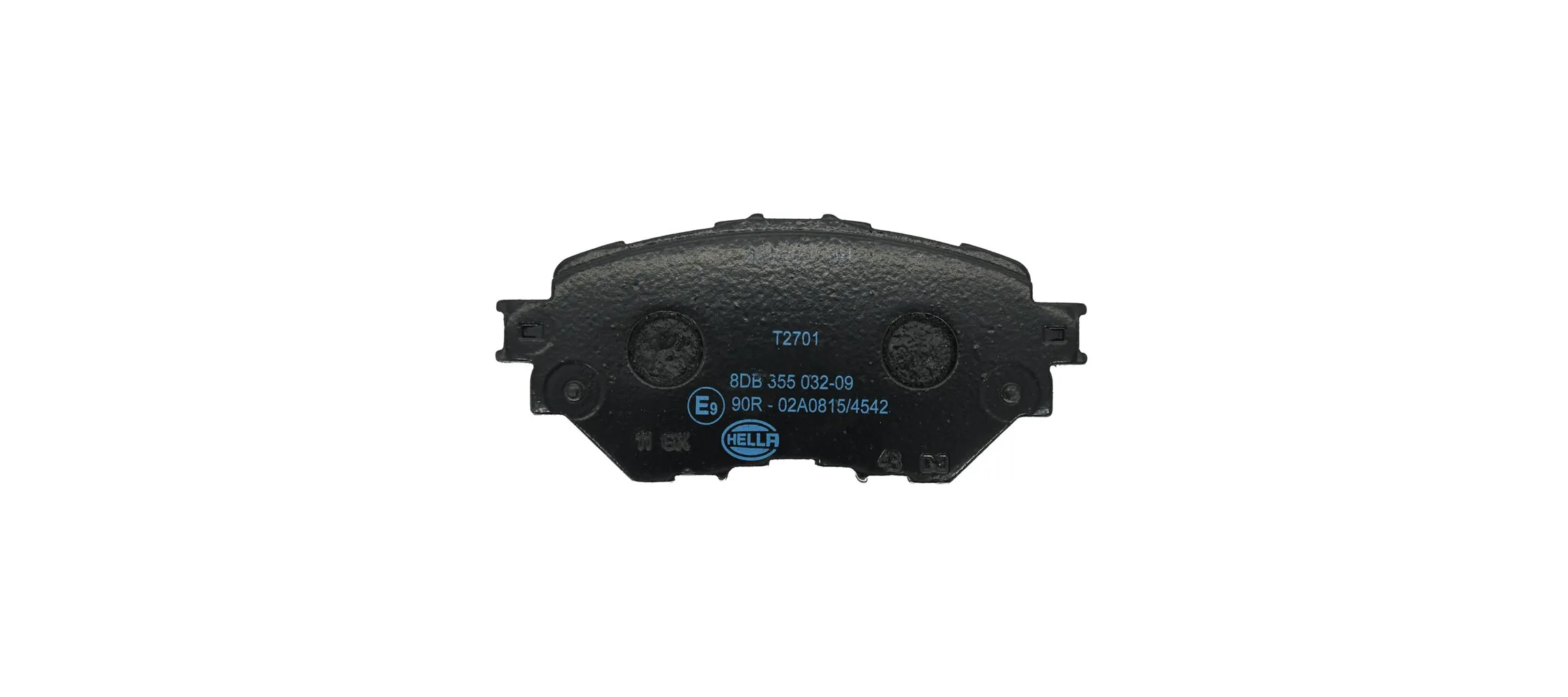 8DB355032091 HELLA Klocki hamulcowe przednie tarczowe