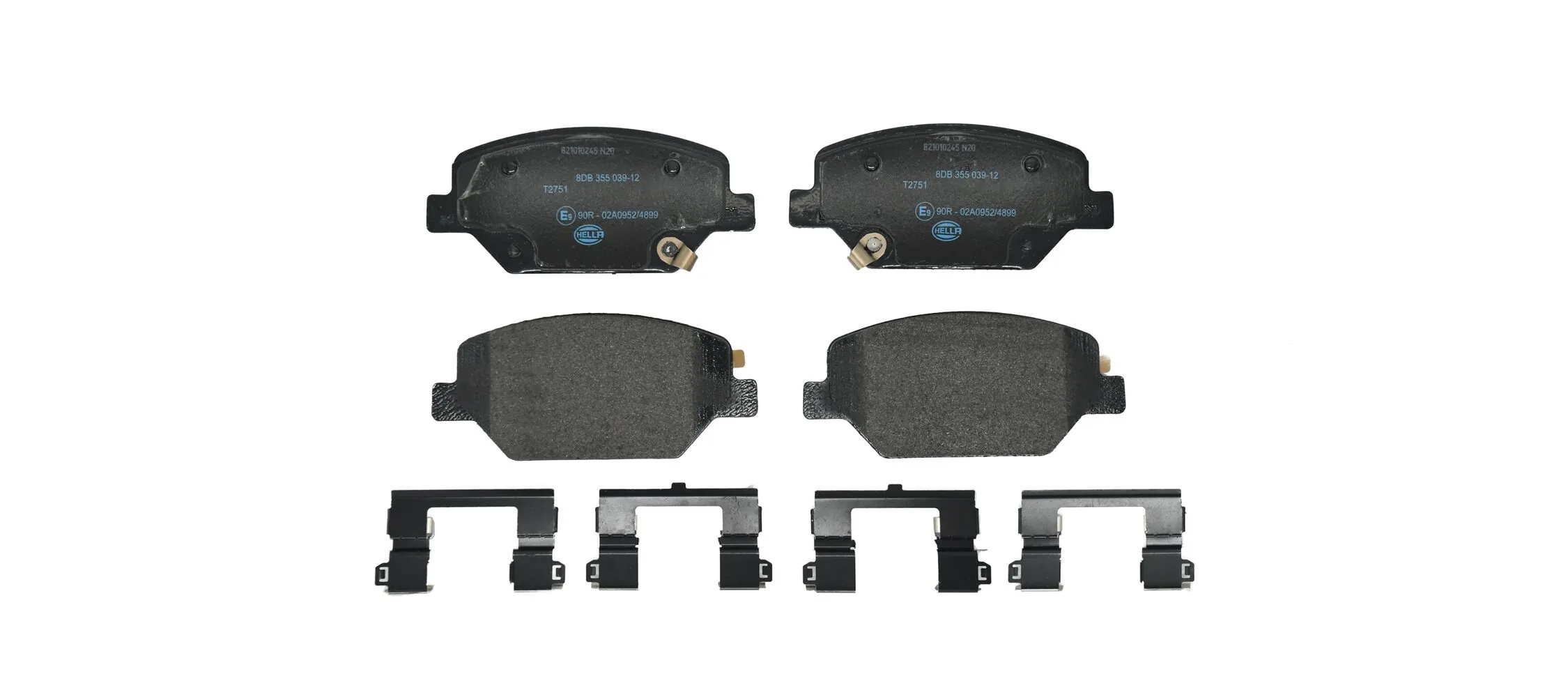 Klocki hamulcowe przednie tarczowe General Motors 23301397 cena, od 12,53 USD