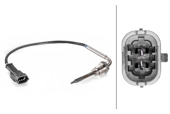 Czujnik temperatury spalin, w katalizatorze General Motors 855632
