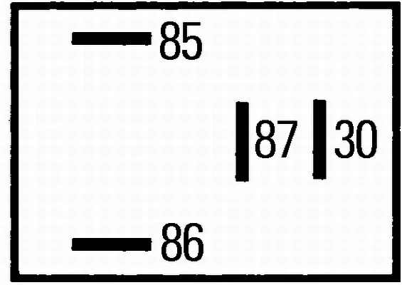Przekaźnik wentylatora do Fiat Punto I 176