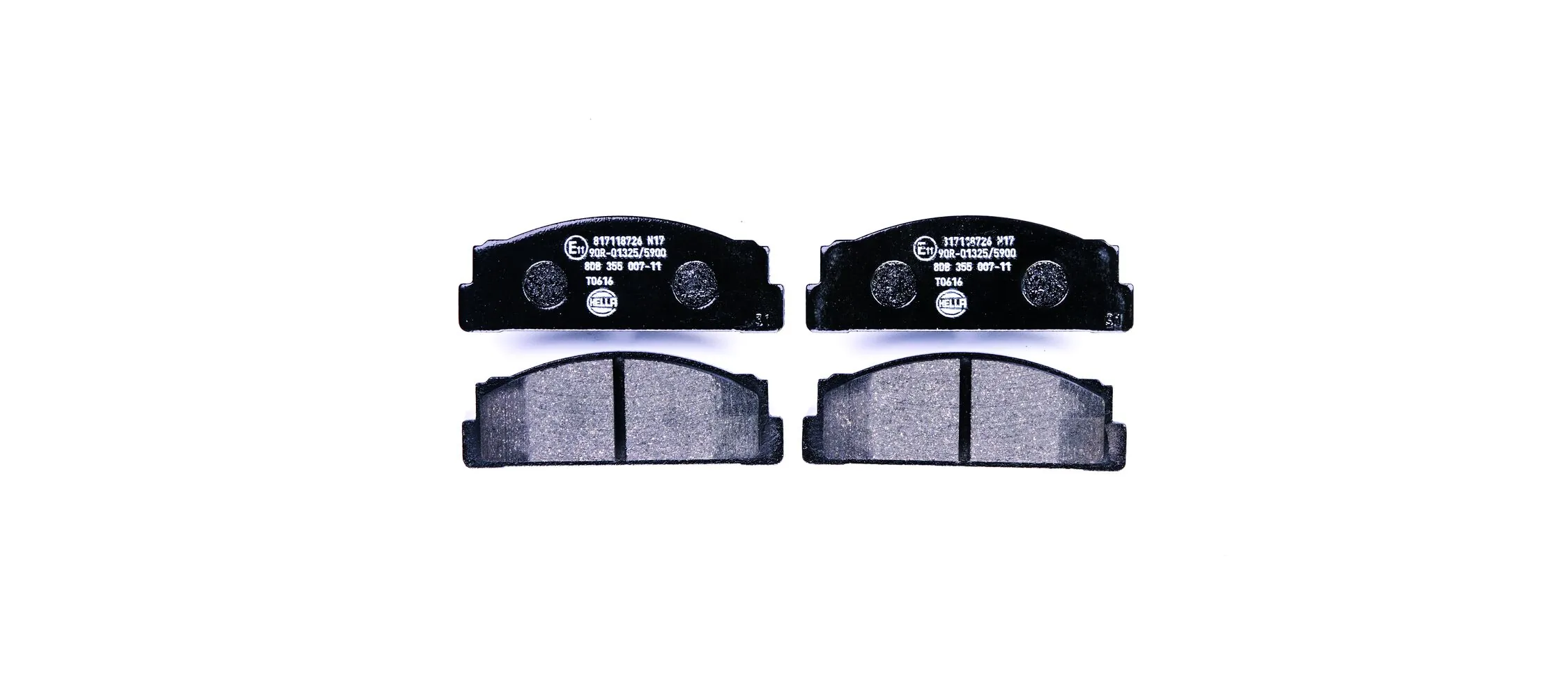 Do koszyka 4174992 Fiat/Alfa/Lancia Klocki hamulcowe przednie tarczowe