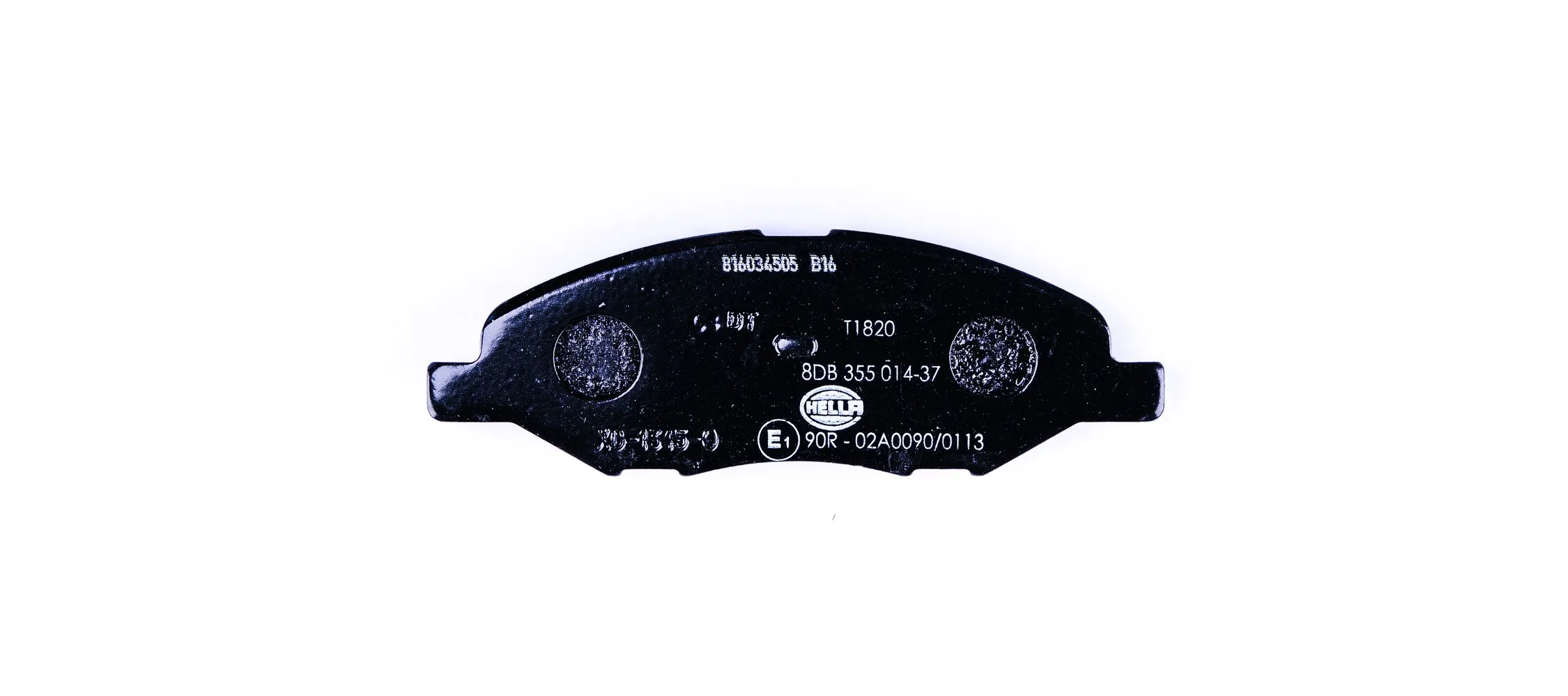 8DB355014371 HELLA Klocki hamulcowe przednie tarczowe