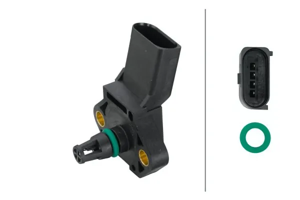 Do koszyka Czujnik temperatury powietrza wlotowego Skoda Fabia II 5J2, 542, 572, 582