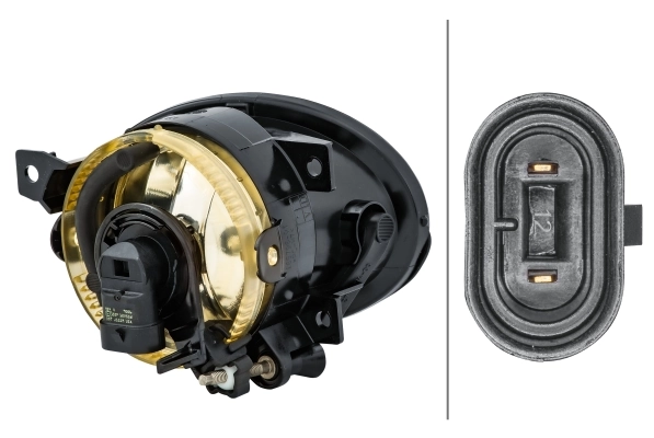 Lampa przeciwmgielna lewa do Mercedes Sprinter II 4,6-t 906