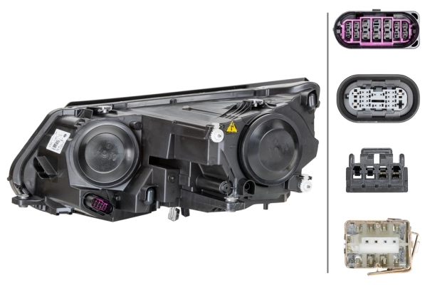 1ZS010748321 HELLA Reflektor prawy