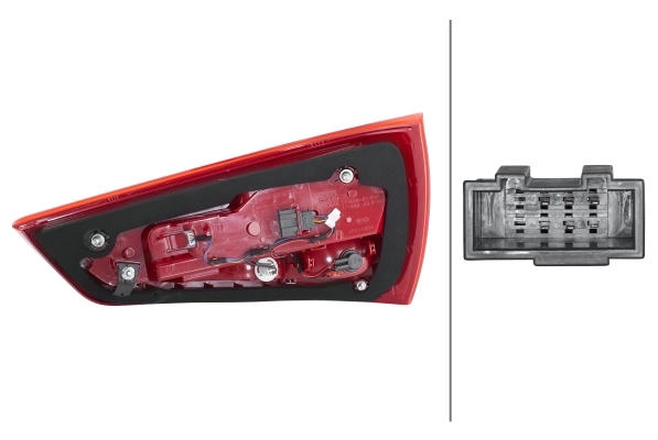 Do koszyka 130087E Polcar Lampa zespolona tylna lewa