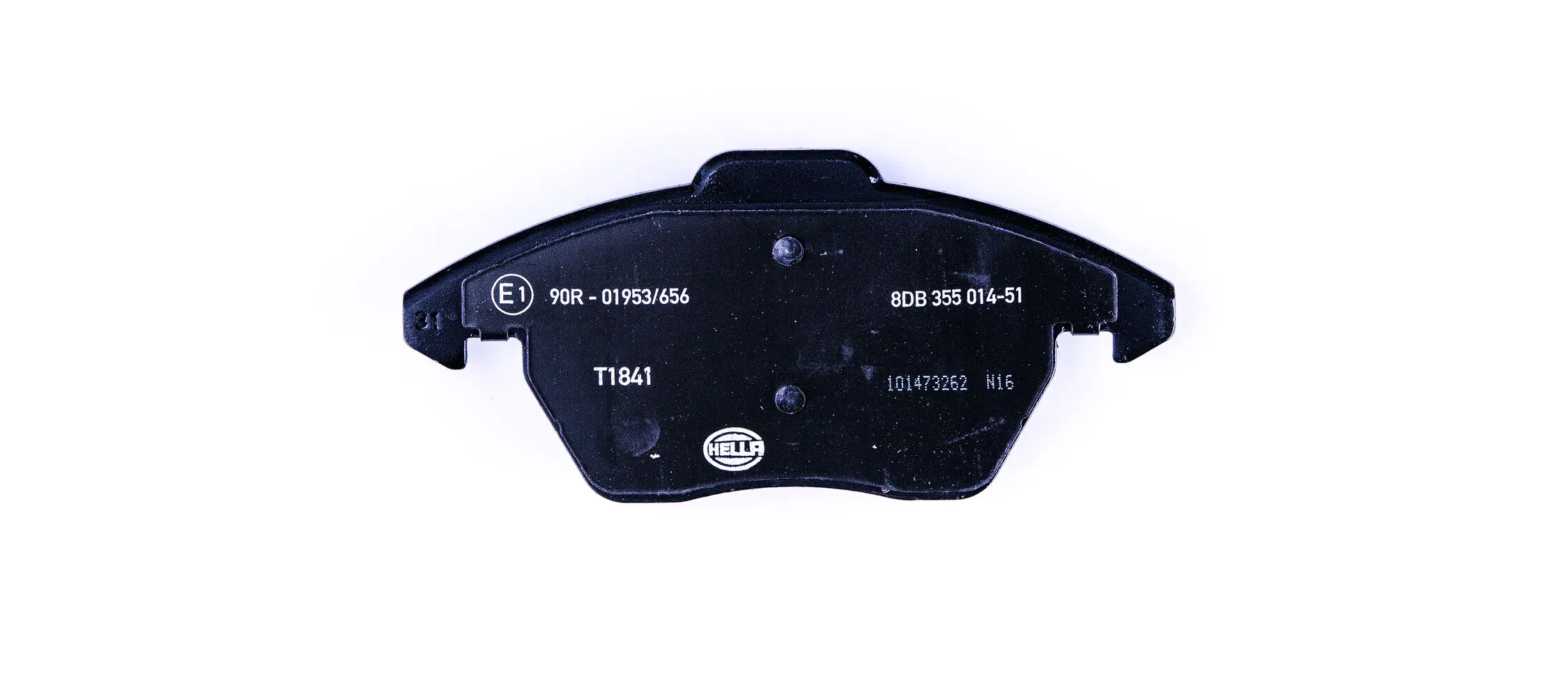 8DB355014511 HELLA Klocki hamulcowe przednie tarczowe
