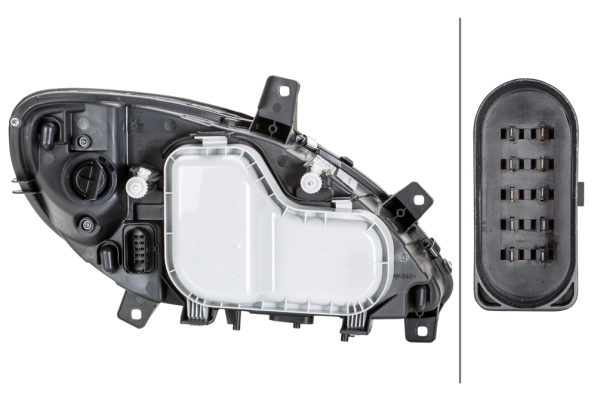 1EG246041011 HELLA Reflektor lewy