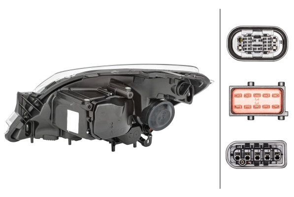 93190391 General Motors Reflektor prawy