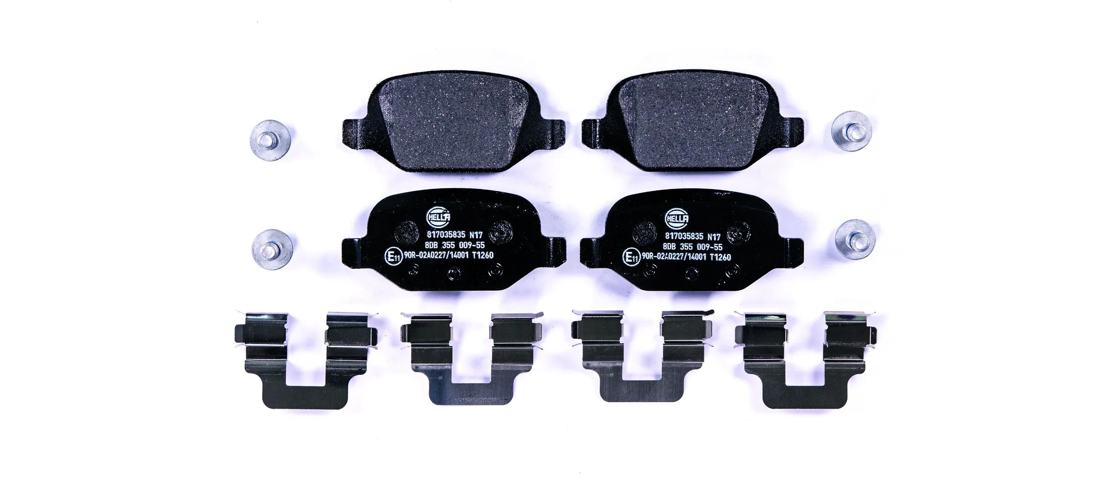 Do koszyka Okładziny (klocki) do hamulców tarczowych tylne Fiat Panda II 169A