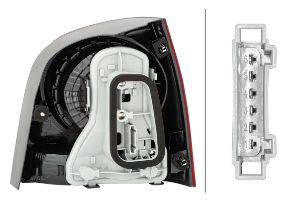 2VA965303071 HELLA Lampa zespolona tylna lewa
