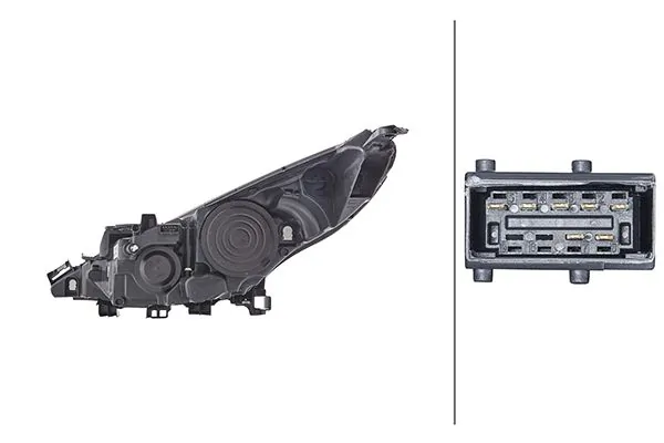 Reflektor prawy Peugeot 207 SW kombi (WK) (2007 - 2013) cena, od 191,84 USD
