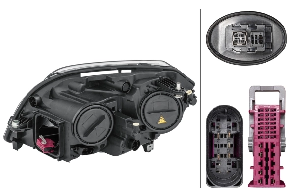 1ZS354878141 HELLA Reflektor prawy