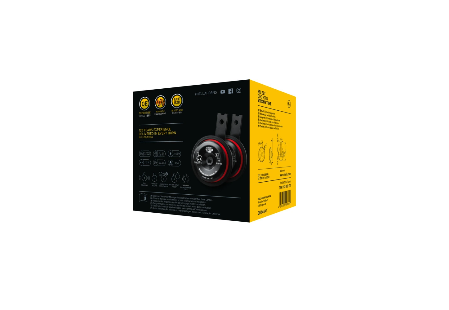 Sygnał dźwiękowy (klakson) Ford Escort 3 GAA, AWA, ABFT, AVA