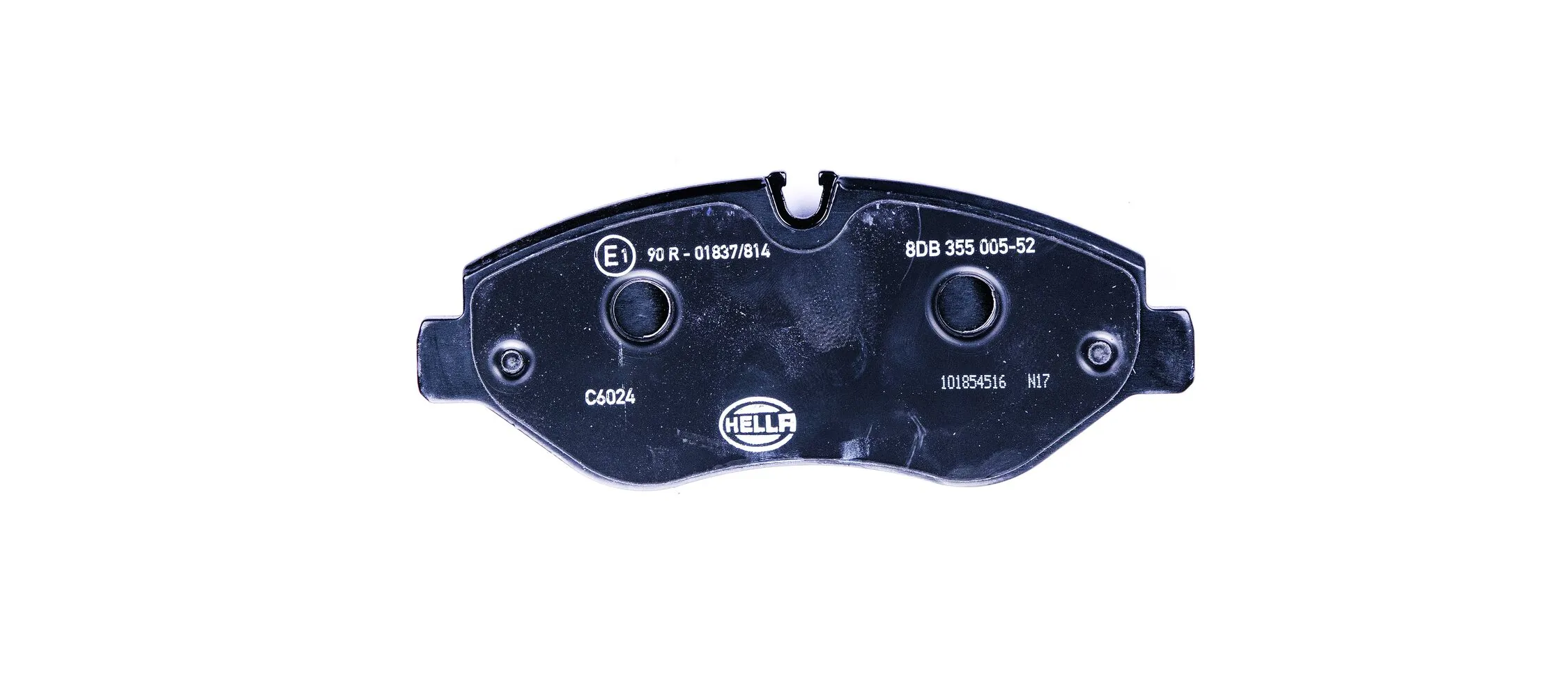 8DB355005521 HELLA Klocki hamulcowe przednie tarczowe