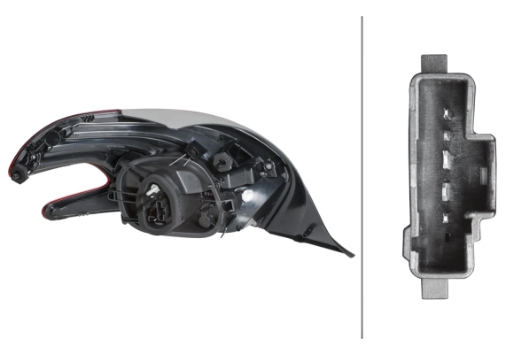 Lampa zespolona tylna lewa Peugeot 208 I hatchback (CA, CC) (2012 - 2021) cena, od 78,69 USD