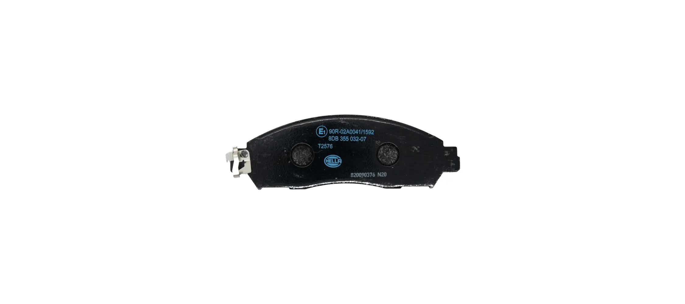 8DB355032071 HELLA Klocki hamulcowe przednie tarczowe