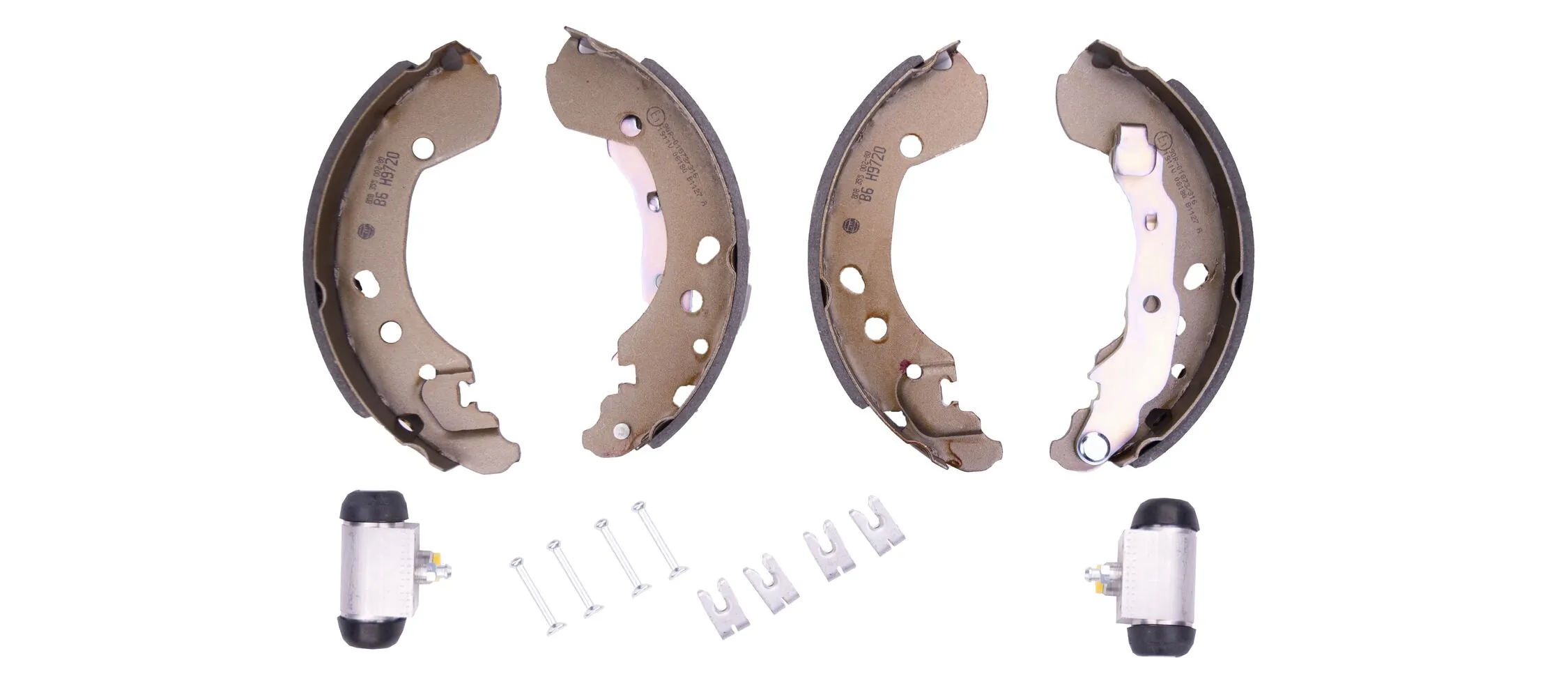 Klocki hamulcowe tylne bębnowe 1611455080 Peugeot/Citroen