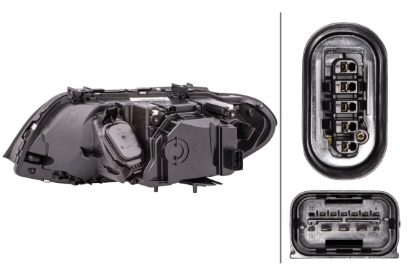 1EL224485421 HELLA Reflektor prawy