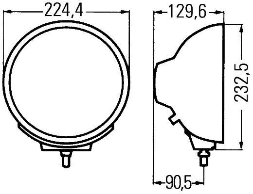 Kupić Lampa przeciwmgielna lewa/prawa DAF 105 w dobrej cenie