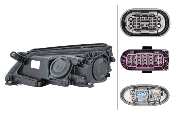 1ZS009549221 HELLA Reflektor prawy