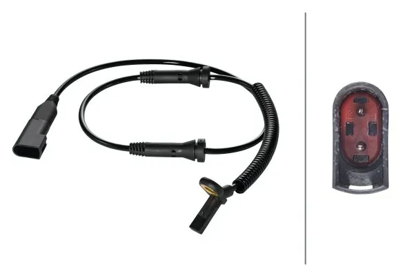 Do koszyka Czujnik ABS przedni Ford Fiesta Mk5 JH, JD