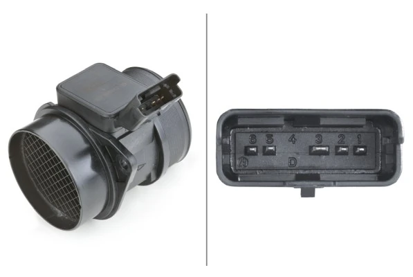 Czujnik przepływu powietrza, przepływomierz powietrza M.A.F. do Peugeot Expert  224