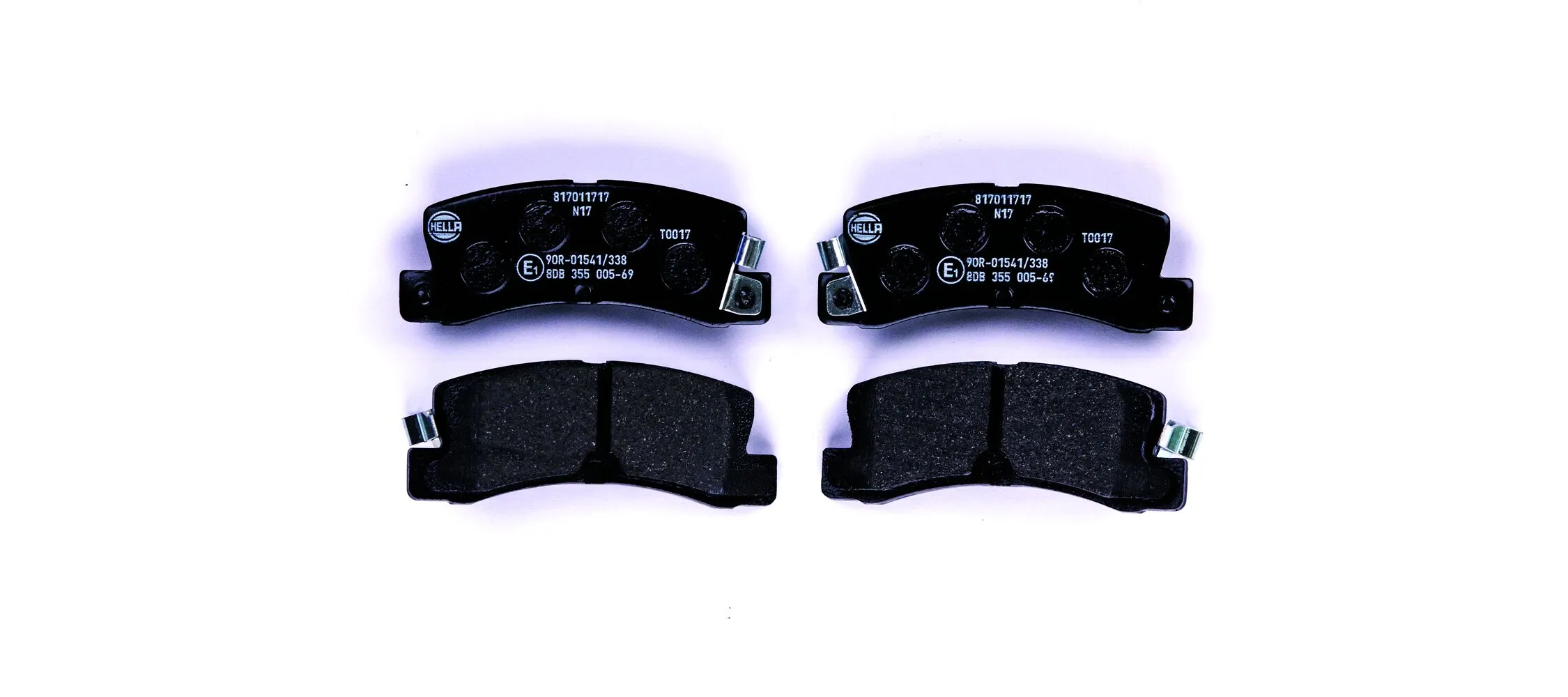 Okładziny (klocki) do hamulców tarczowych tylne do Toyota Corolla  E8