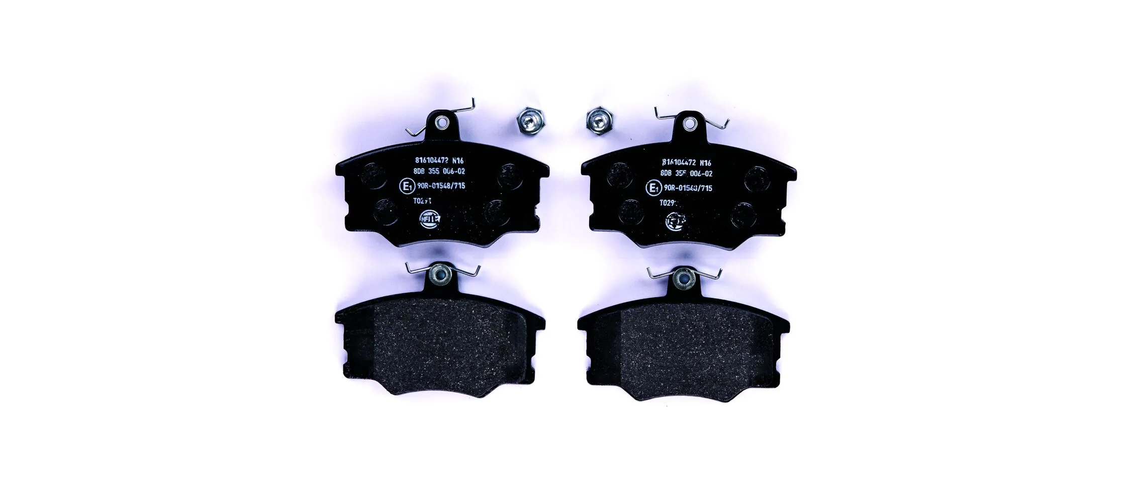 Klocki hamulcowe przednie tarczowe Audi 80 B2