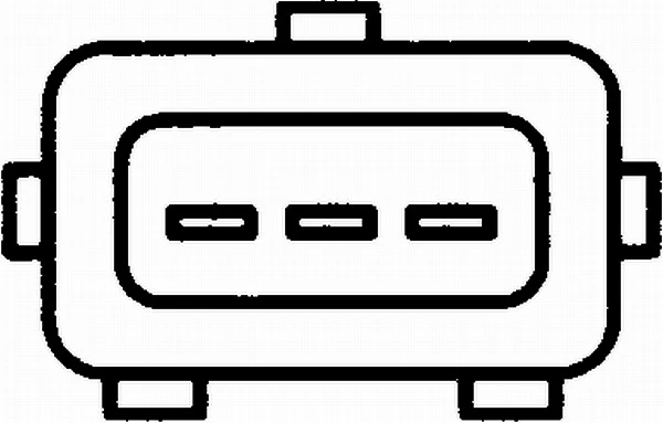 6PX008476091 HELLA Czujnik położenia przepustnicy (potencjometr)