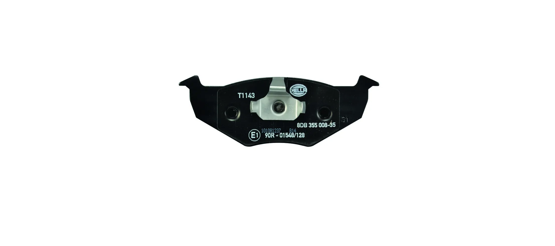 8DB355008351 HELLA Klocki hamulcowe przednie tarczowe