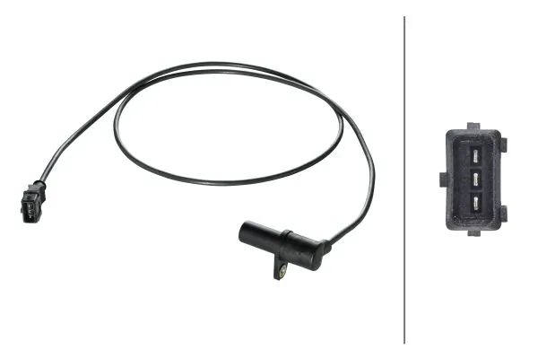 Do koszyka 1238364 Opel Czujnik położenia wału korbowego