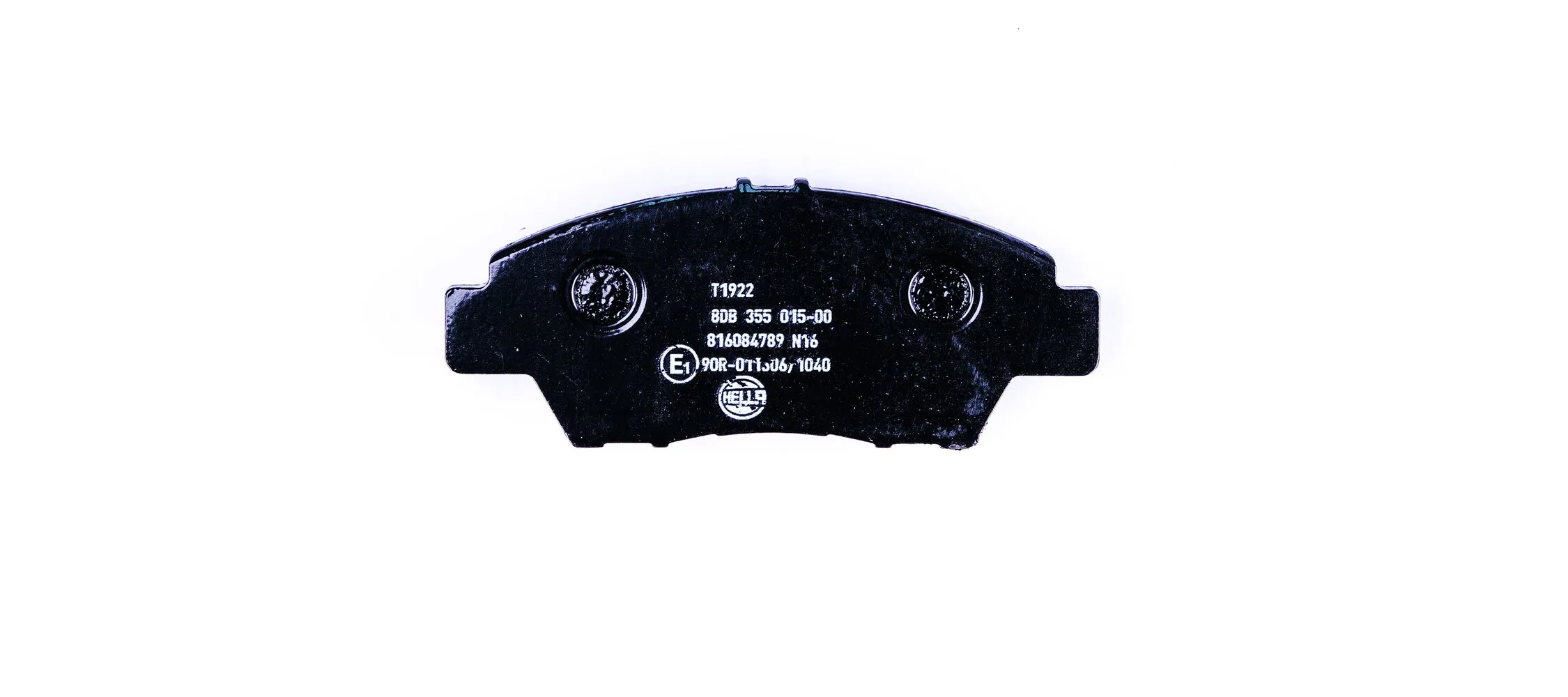 8DB355015001 HELLA Klocki hamulcowe przednie tarczowe